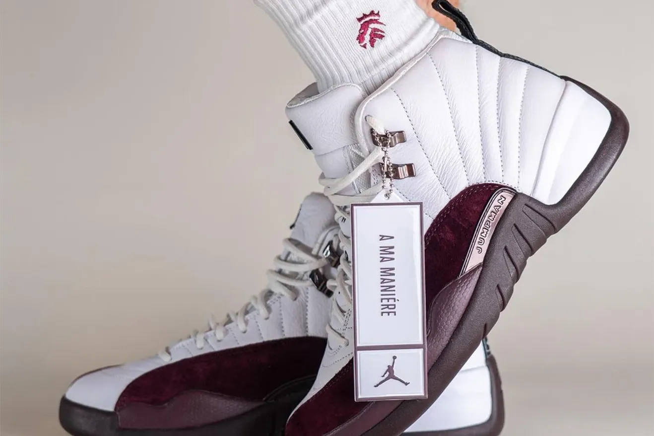 Jordan 12 x A Ma Maniére White - beetsneakers