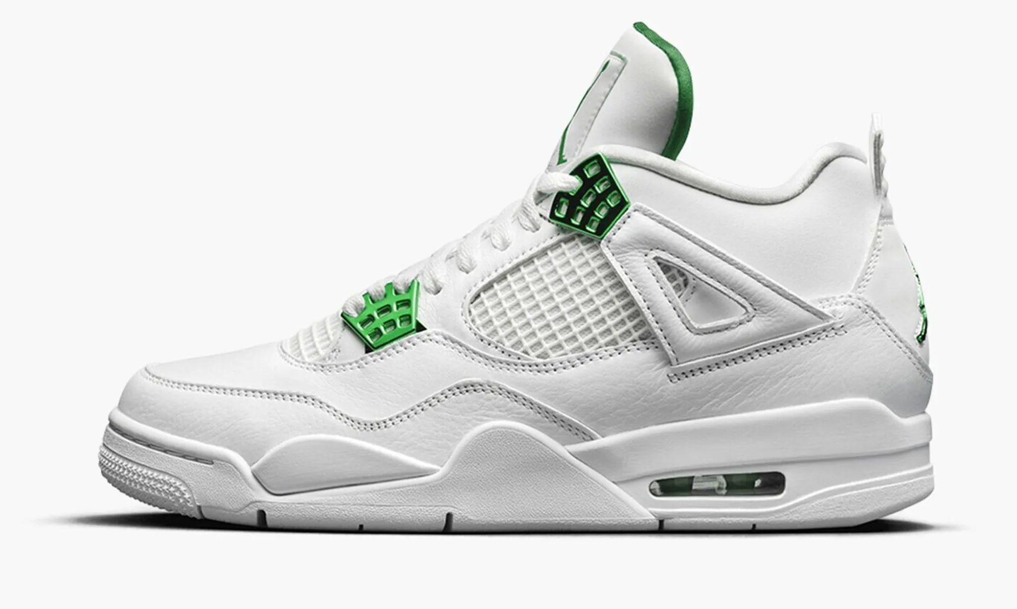 Jordan 4 Retro Metallic Green - beetsneakers