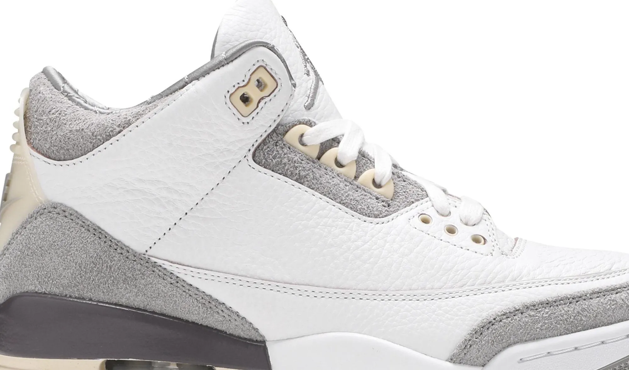 A Ma Maniére x Jordan 3 Retro SP 'Medium Grey' - beetsneakers