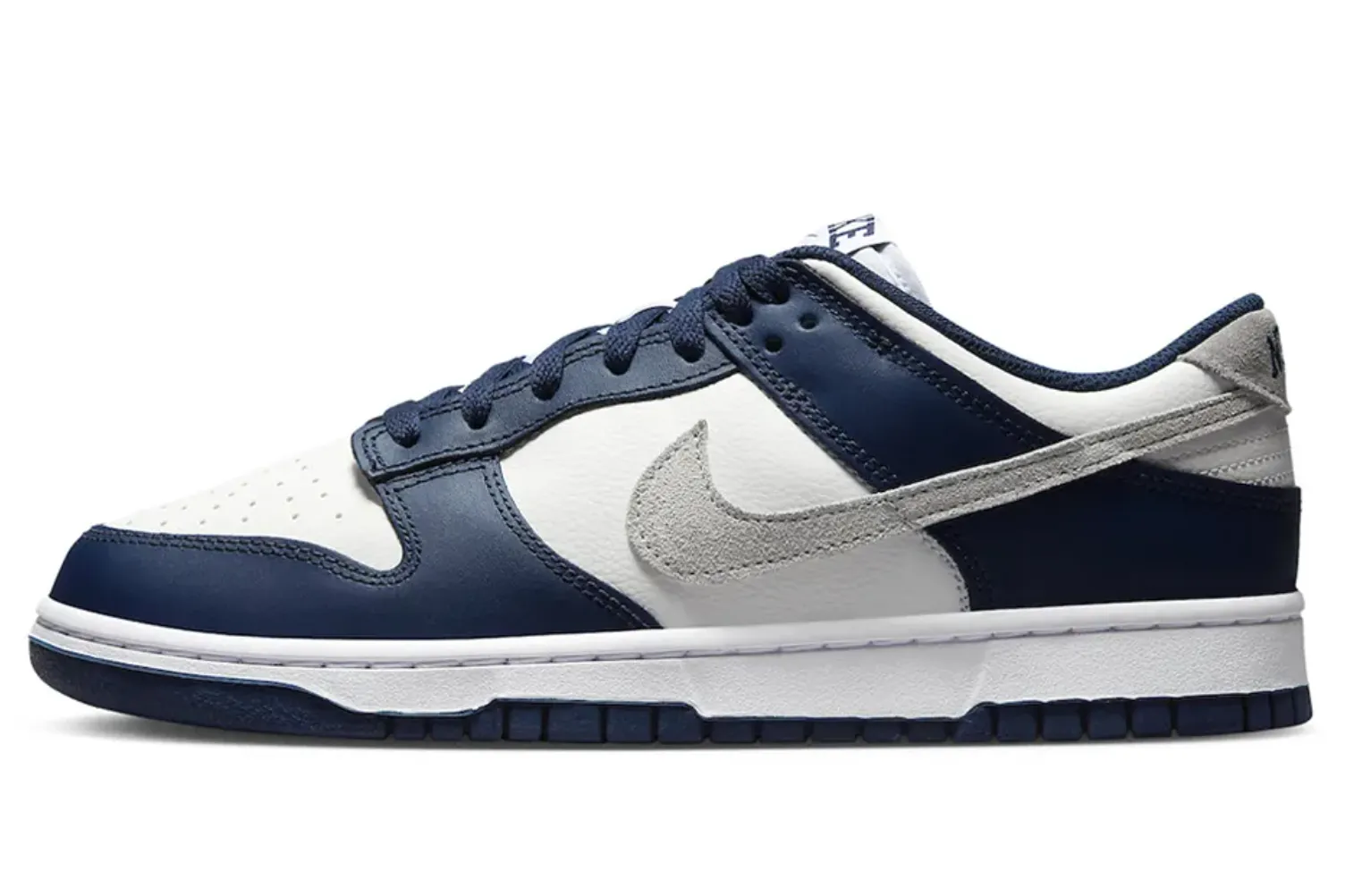 Nike Dunk Low Summit White Midnight Navy - beetsneakers
