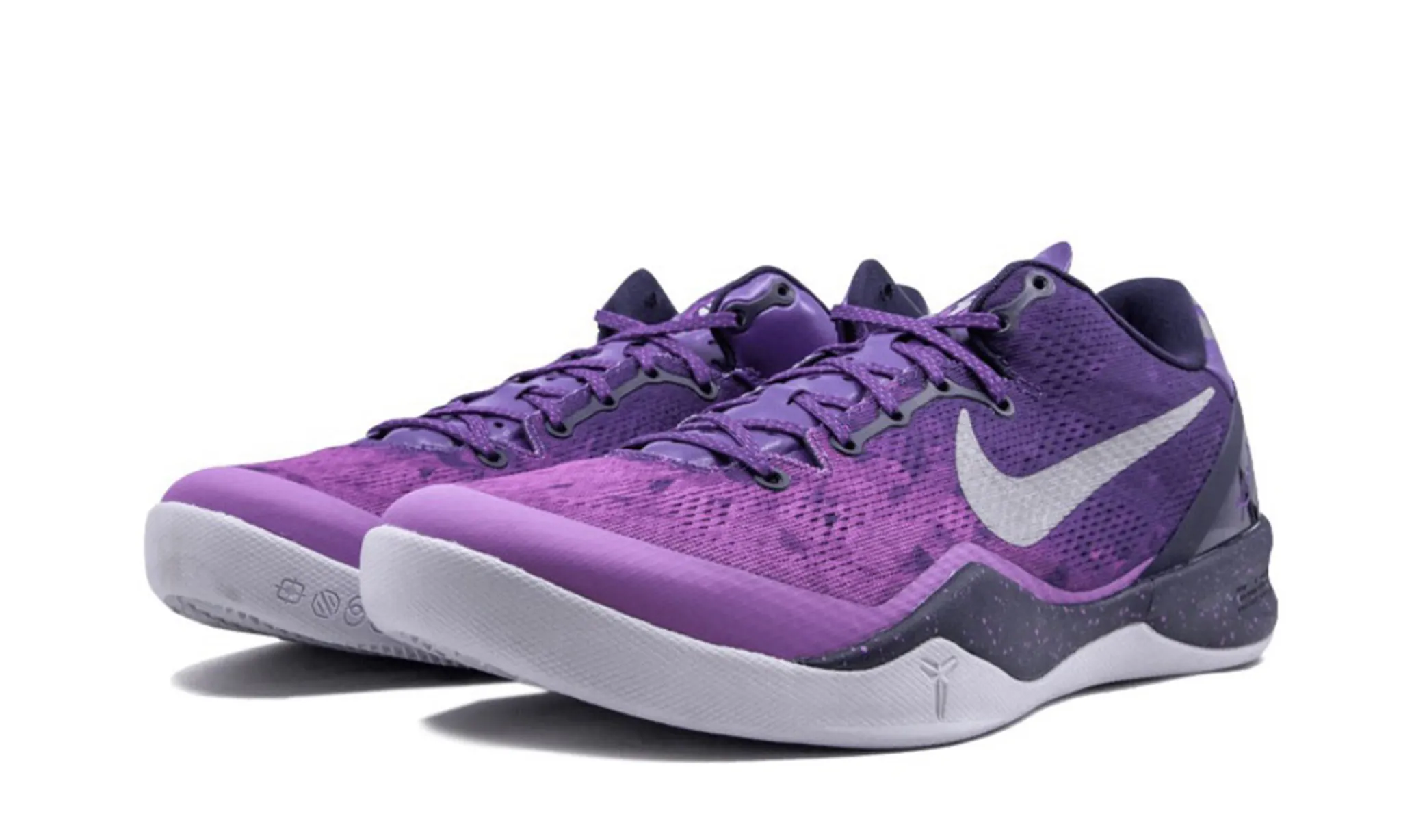 Nike Kobe 8 Playoffs Purple Platinum - beetsneakers