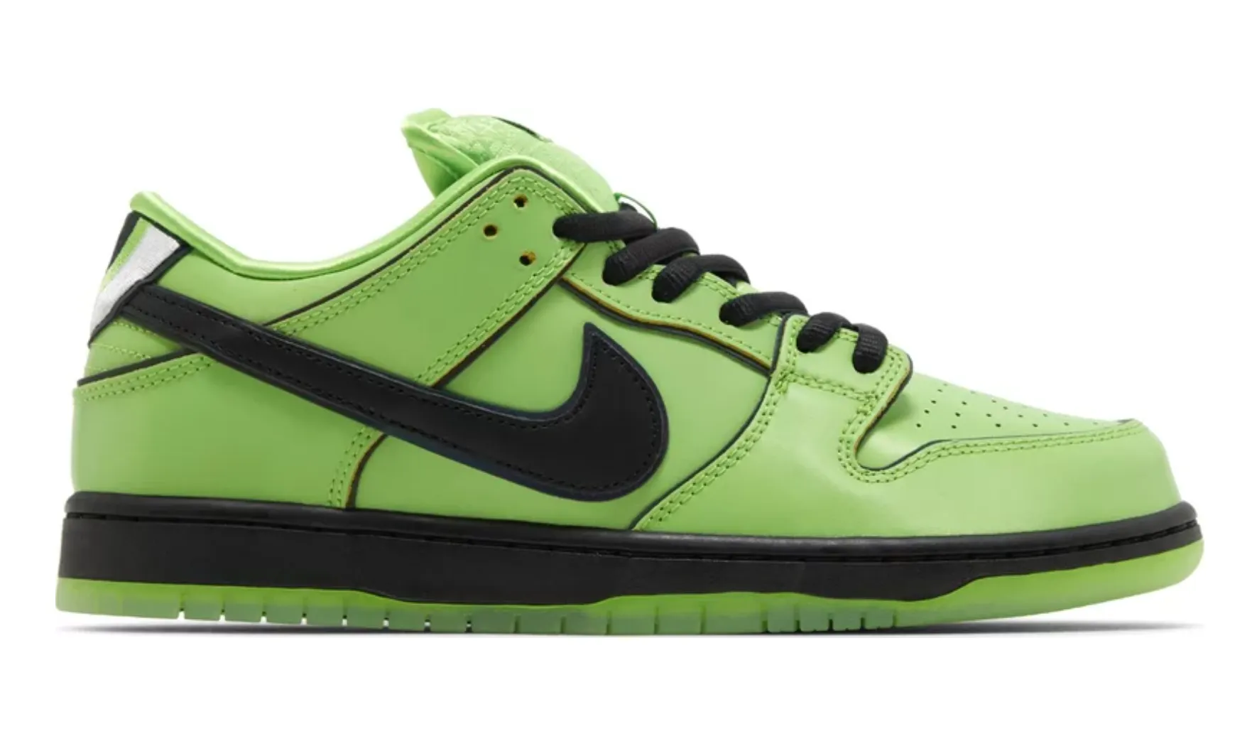 Nike SB Dunk Low The Powerpuff Girls 'Buttercup' - beetsneakers