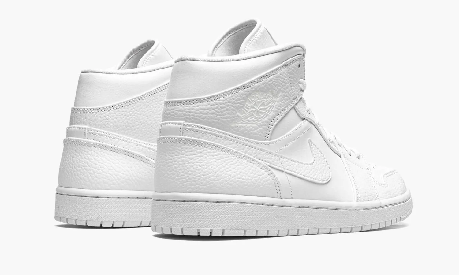 JORDAN 1 MID Triple White - beetsneakers