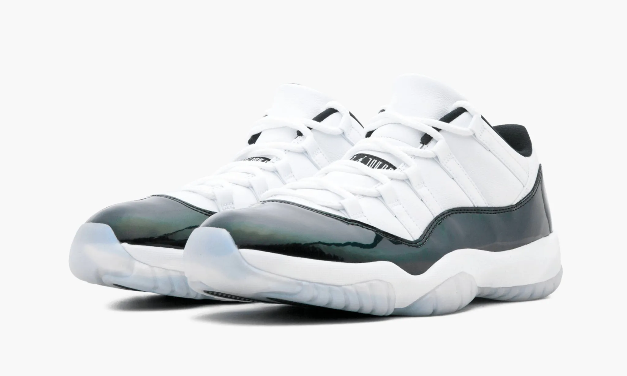 JORDAN 11 RETRO LOW Easter Emerald - beetsneakers