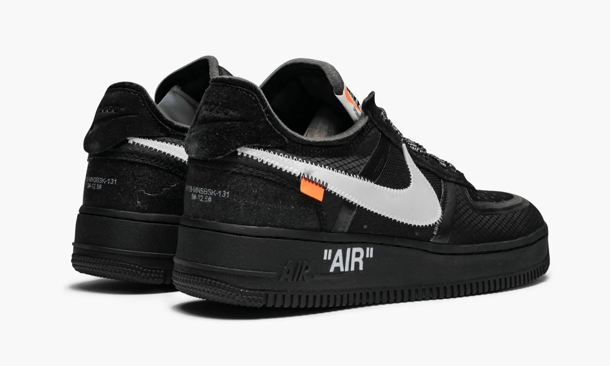 NIKE AIR FORCE 1 LOW Off White Black - beetsneakers