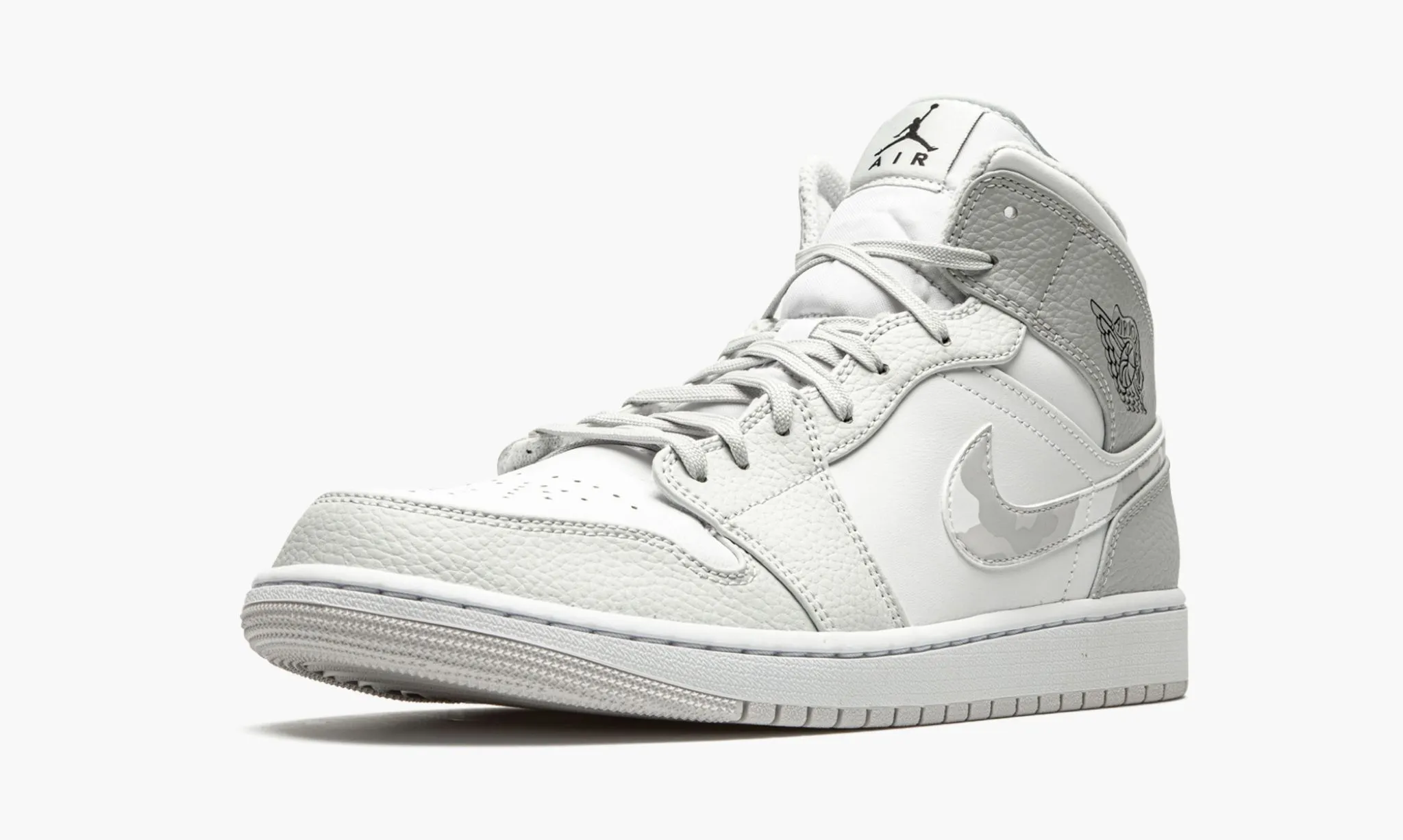 JORDAN 1 MID White Camo - beetsneakers