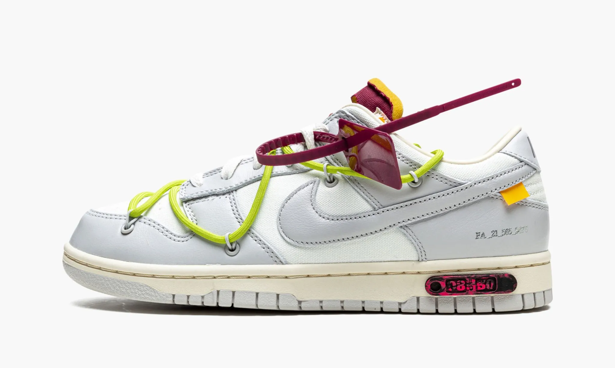 NIKE DUNK LOW OFF WHITE LOT 08 50 - beetsneakers