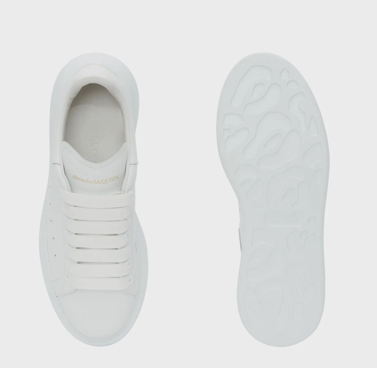 Alexander Mcqueen Men's Oversized Sneaker in White - beetsneakers