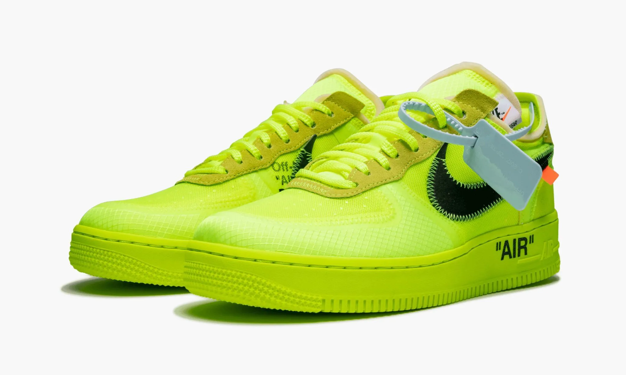NIKE AIR FORCE 1 LOW Off White Volt - beetsneakers