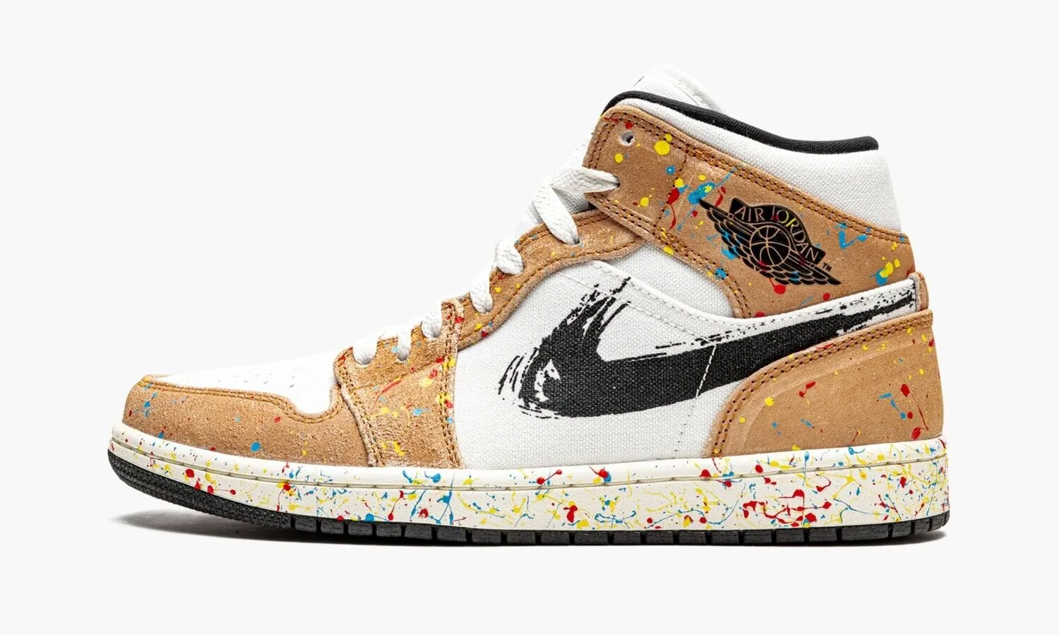 JORDAN 1 MID SE Brushstroke - beetsneakers