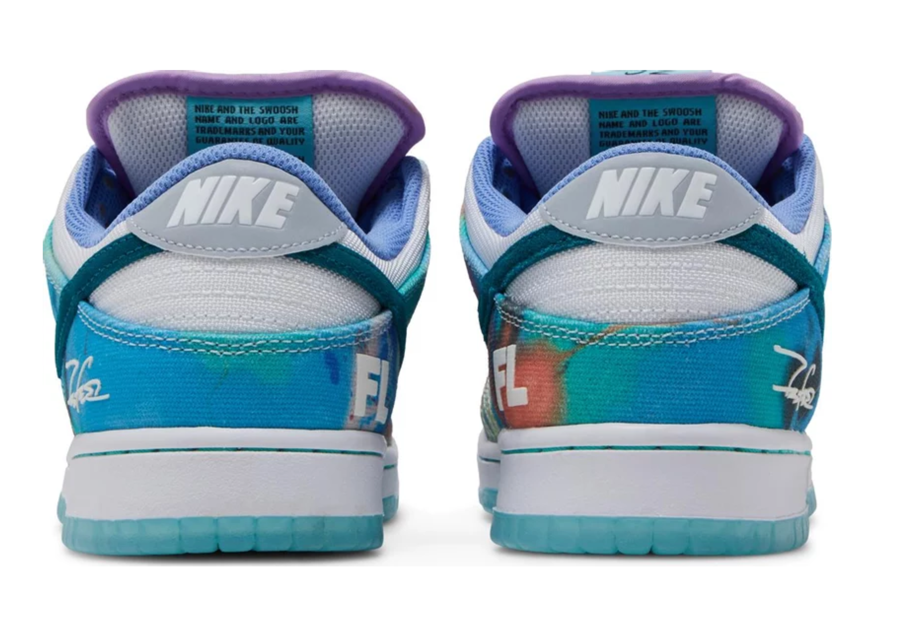 Nike Dunk Low SB Futura Laboratories Bleached Aqua - beetsneakers