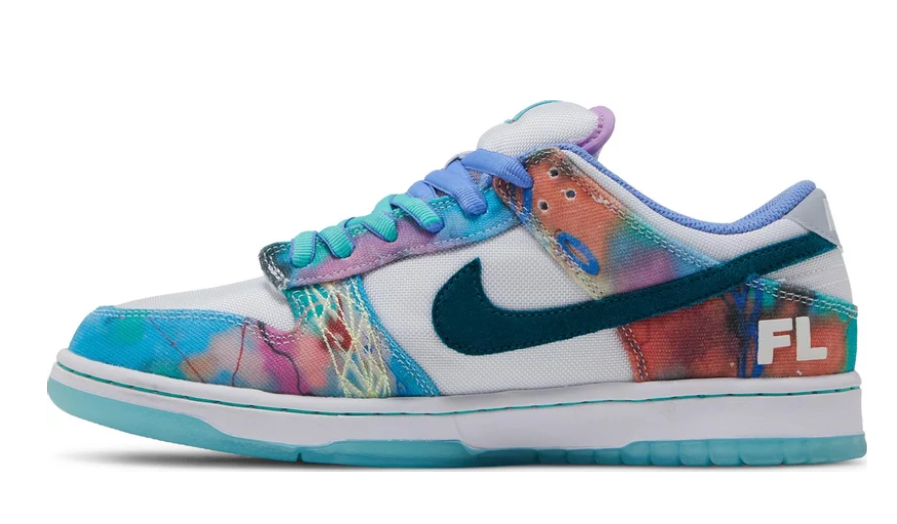 Nike Dunk Low SB Futura Laboratories Bleached Aqua - beetsneakers