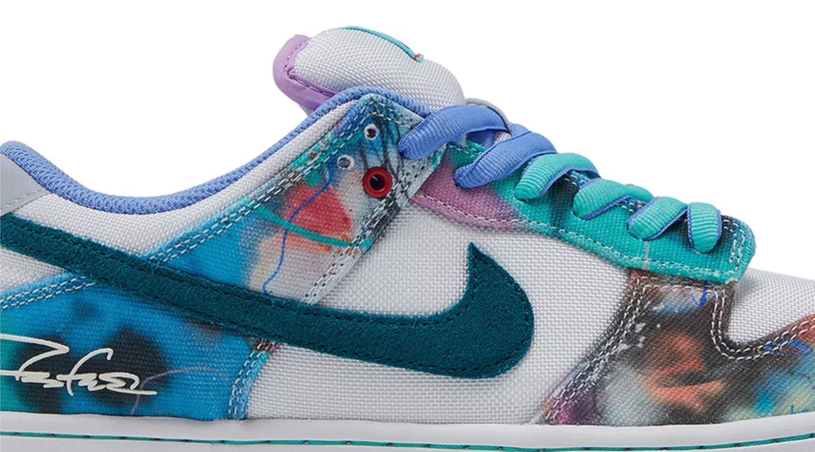 Nike Dunk Low SB Futura Laboratories Bleached Aqua - beetsneakers