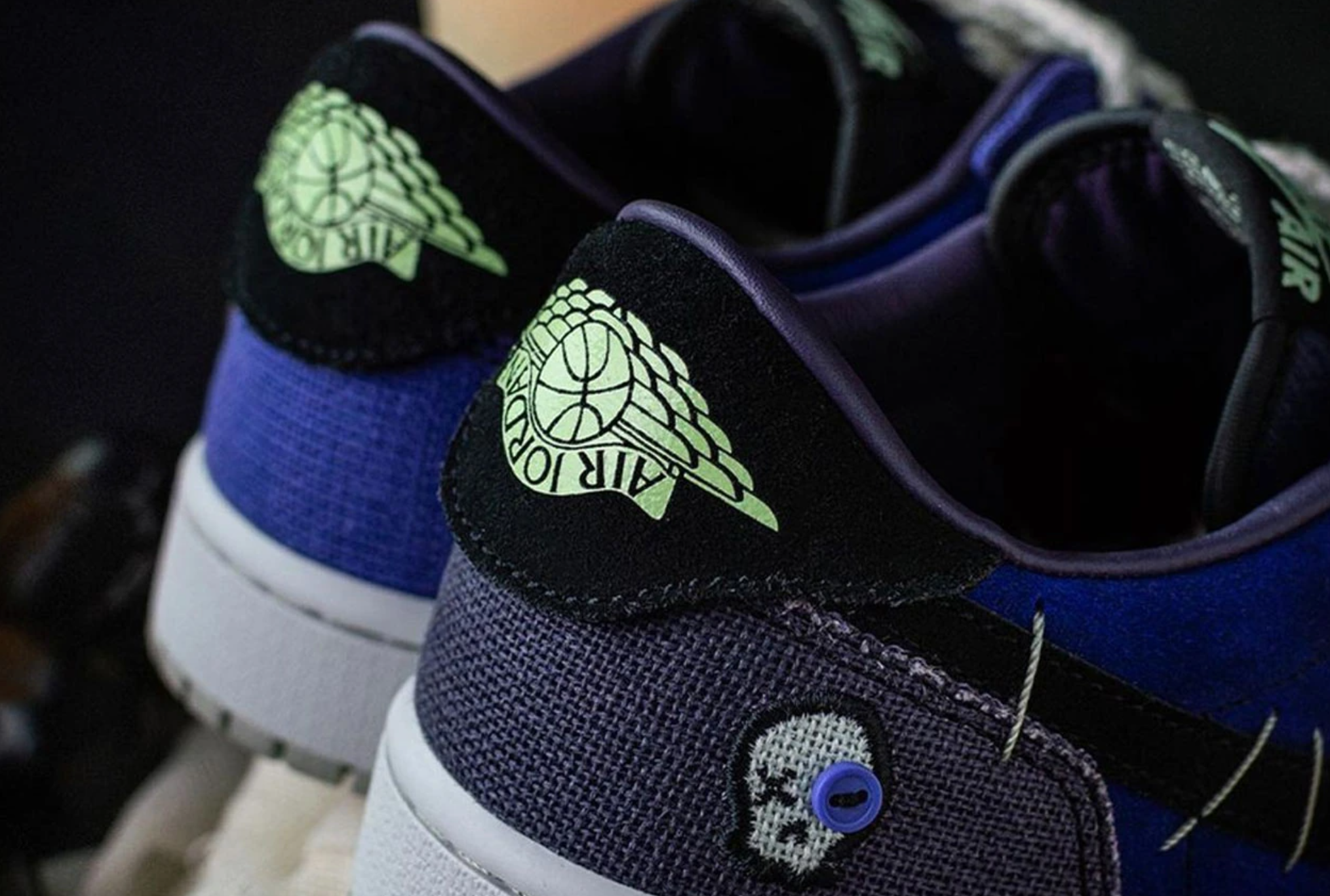 Jordan 1 Retro Low OG Zion Williamson Voodoo Alternate - beetsneakers