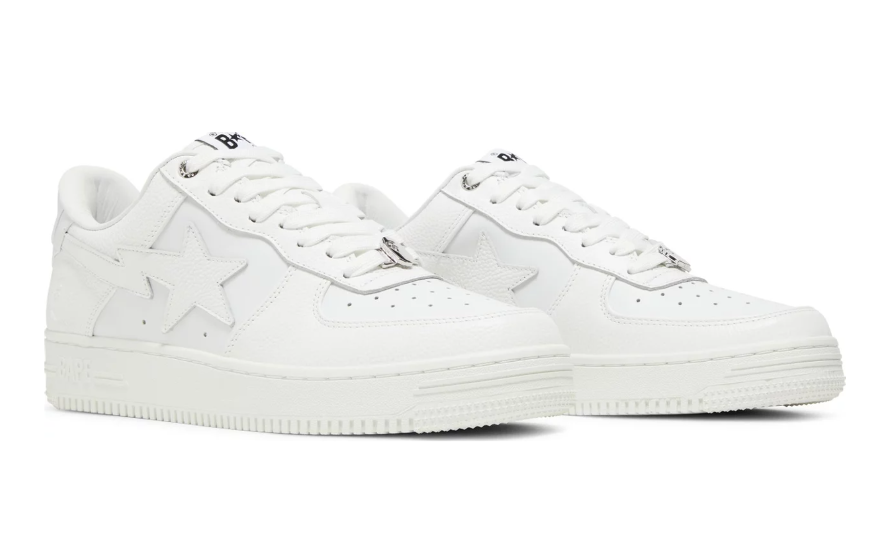 Bape Sta M2 Low Triple White - beetsneakers