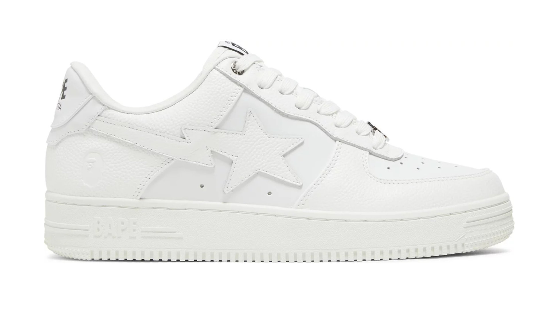 Bape Sta M2 Low Triple White - beetsneakers