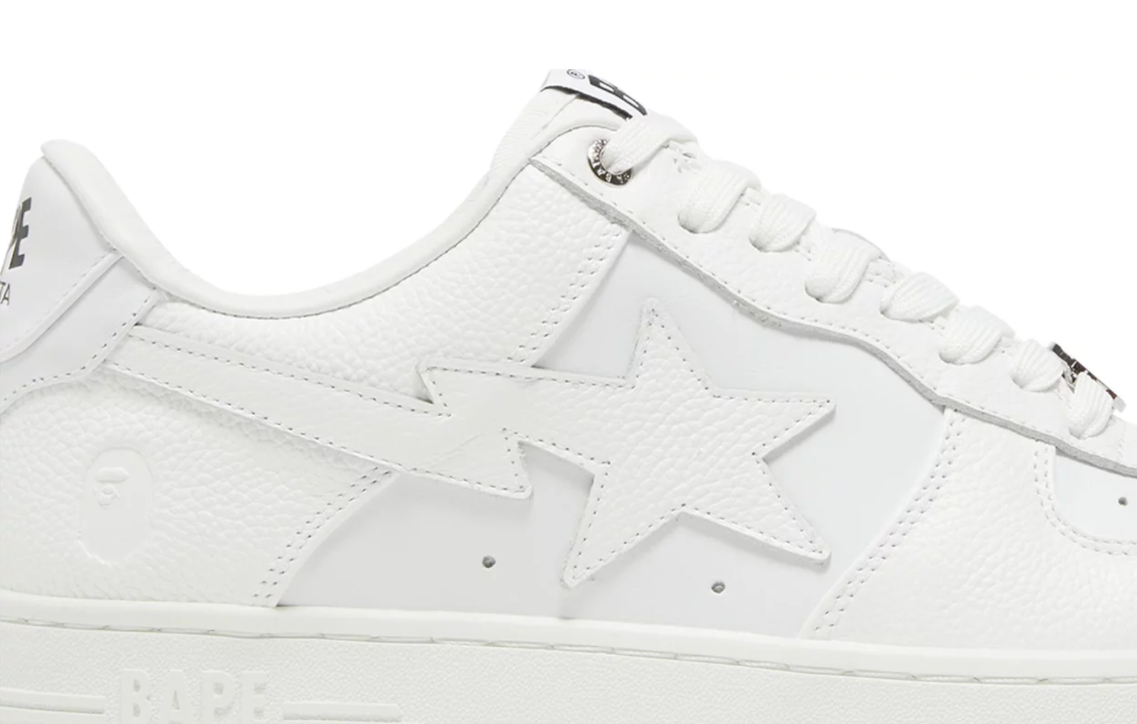 Bape Sta M2 Low Triple White - beetsneakers