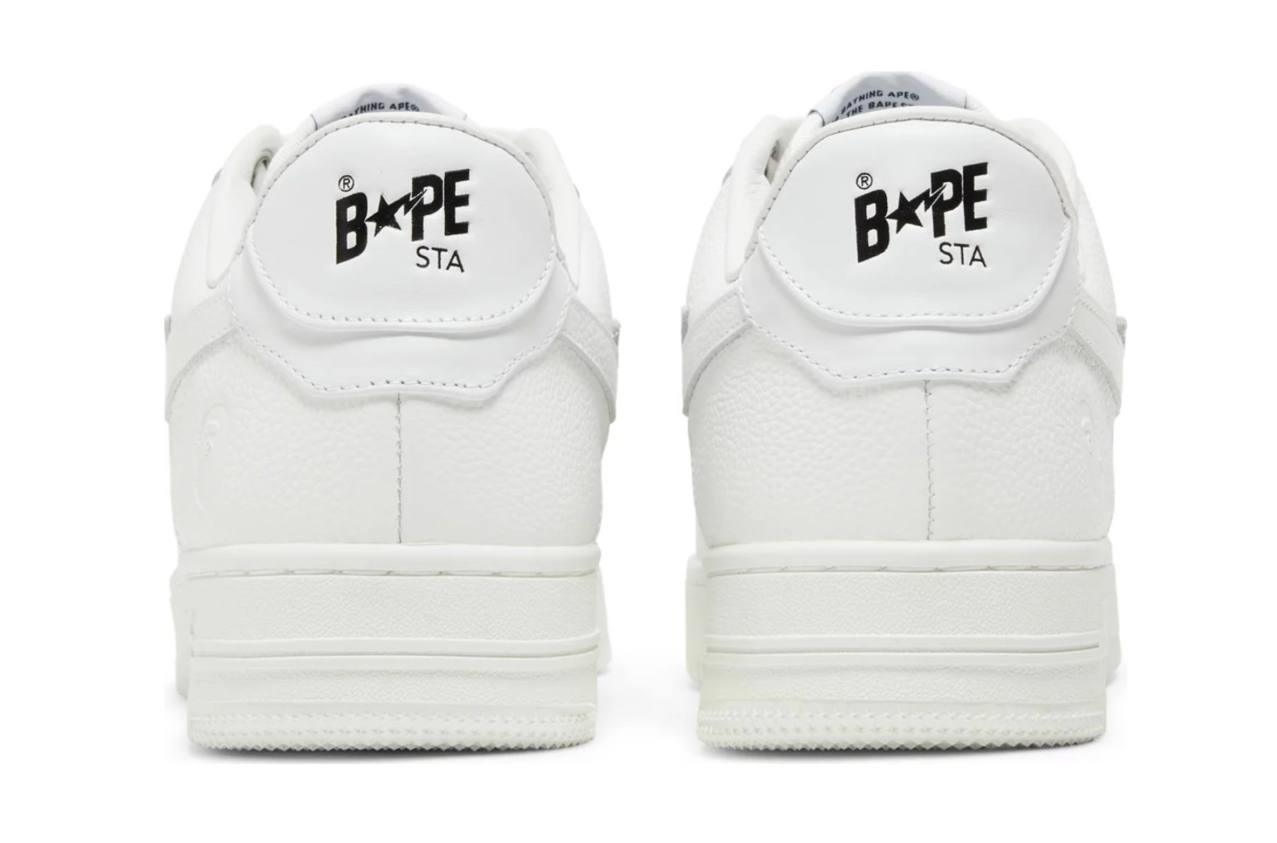 Bape Sta M2 Low Triple White - beetsneakers