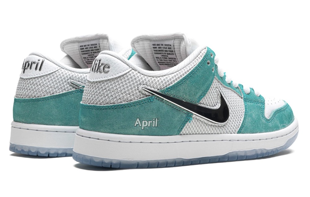 April Skateboards x Nike Dunk Low SB Turbo Green - beetsneakers
