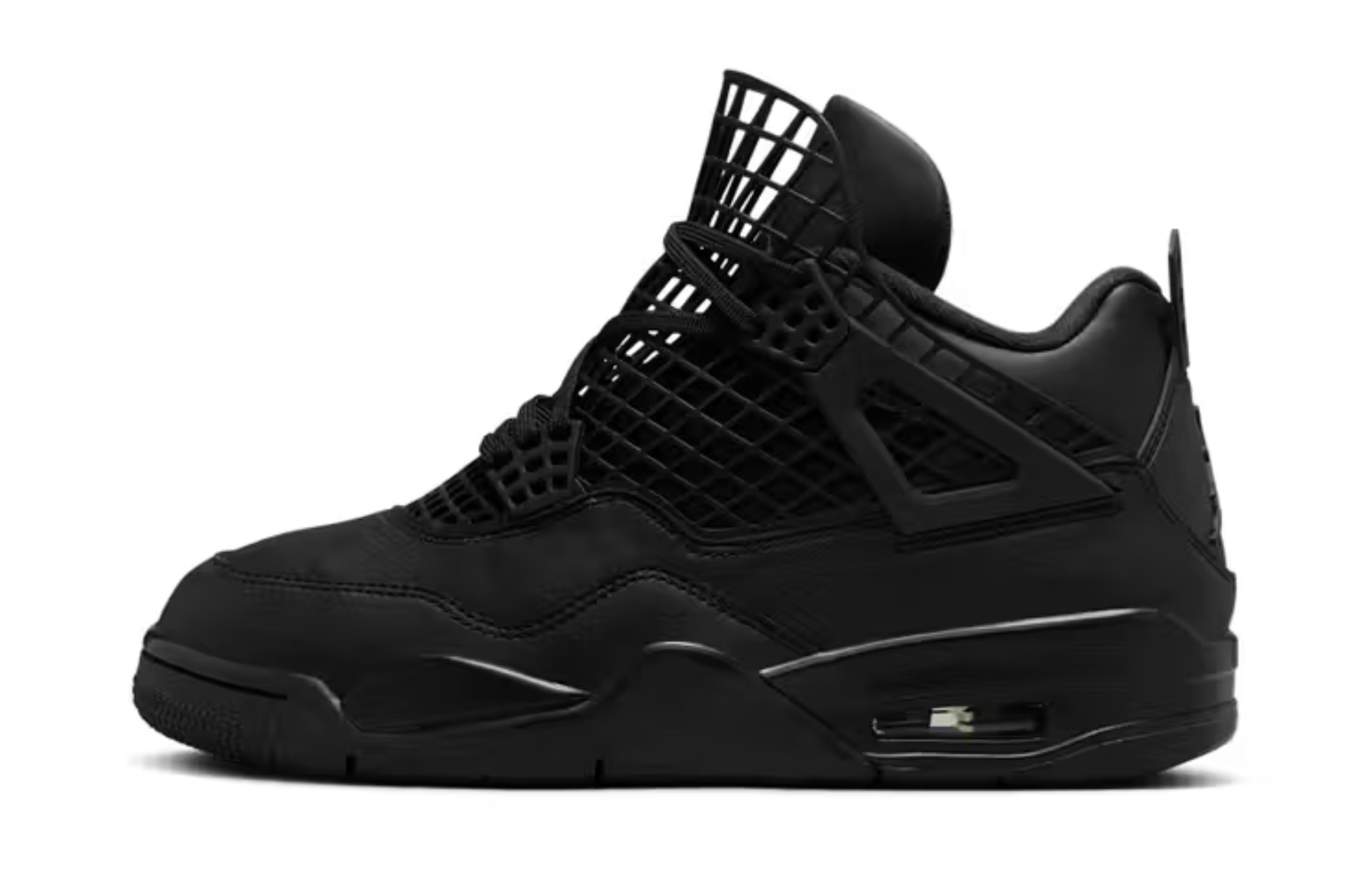 Air Jordan 4 Retro Net Black - beetsneakers
