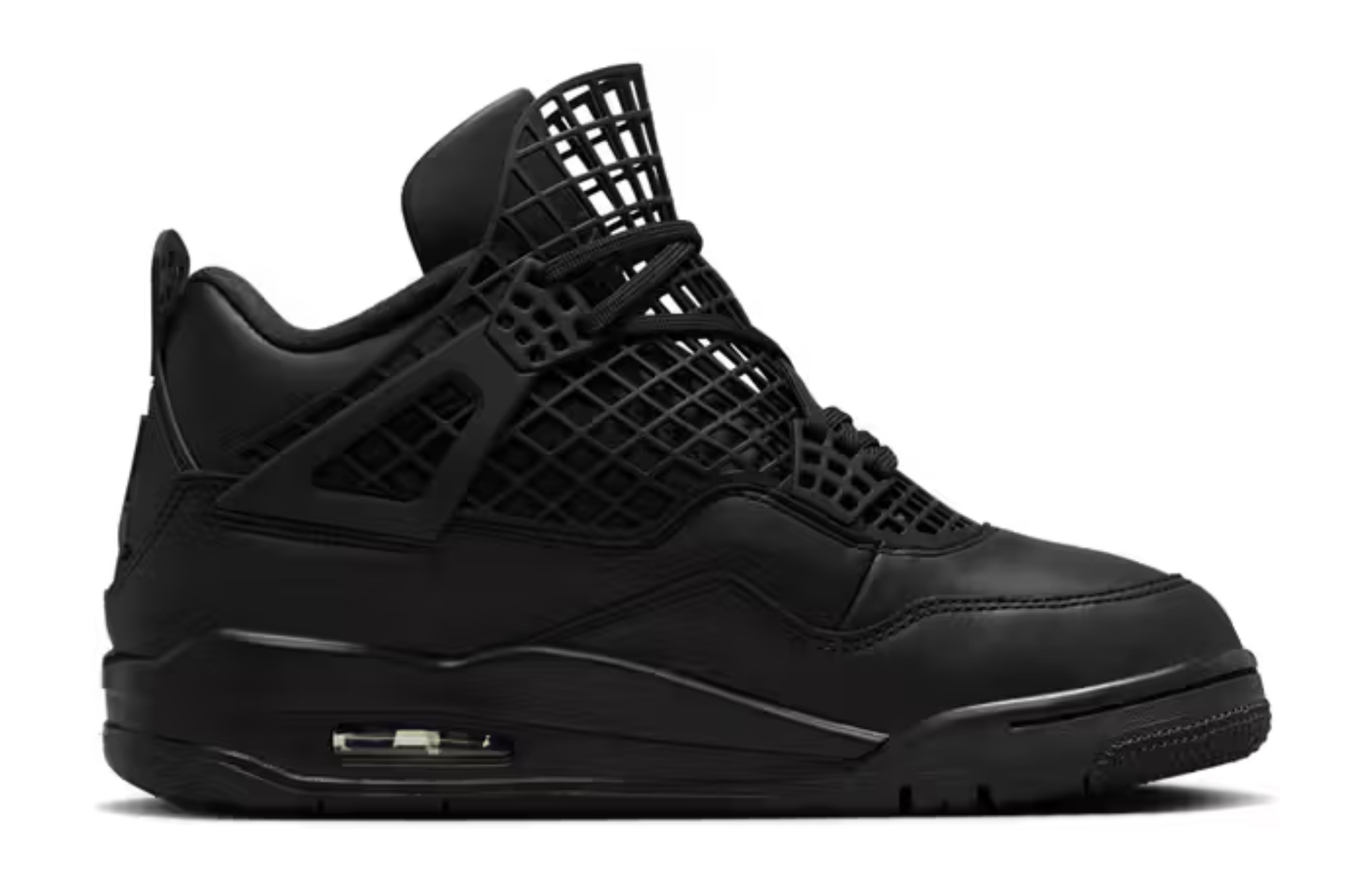Air Jordan 4 Retro Net Black - beetsneakers