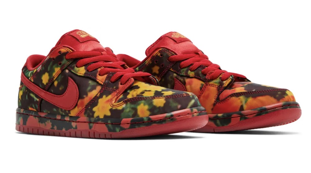 Nike SB Dunk Low The Wizard of Oz Poppy Field - beetsneakers