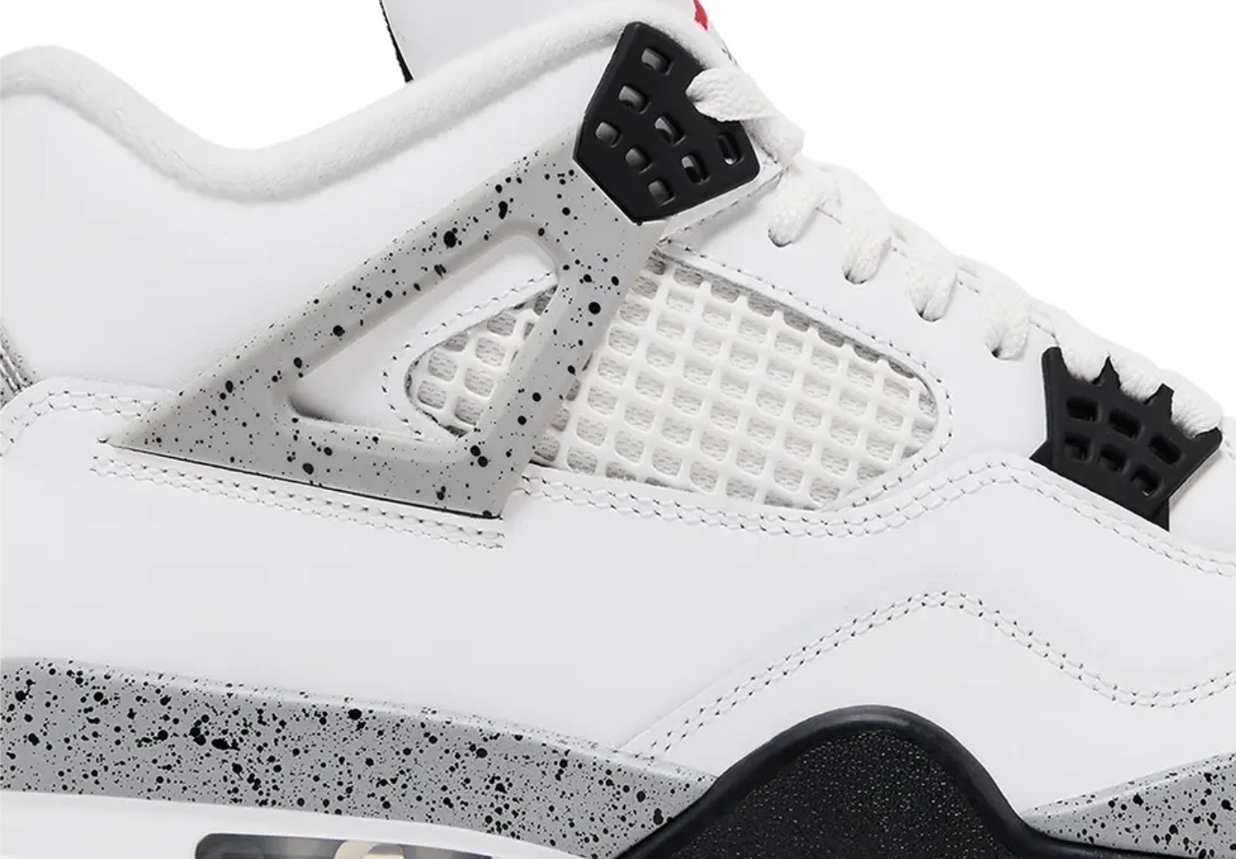 Jordan 4 Retro White Cement (2025) - beetsneakers