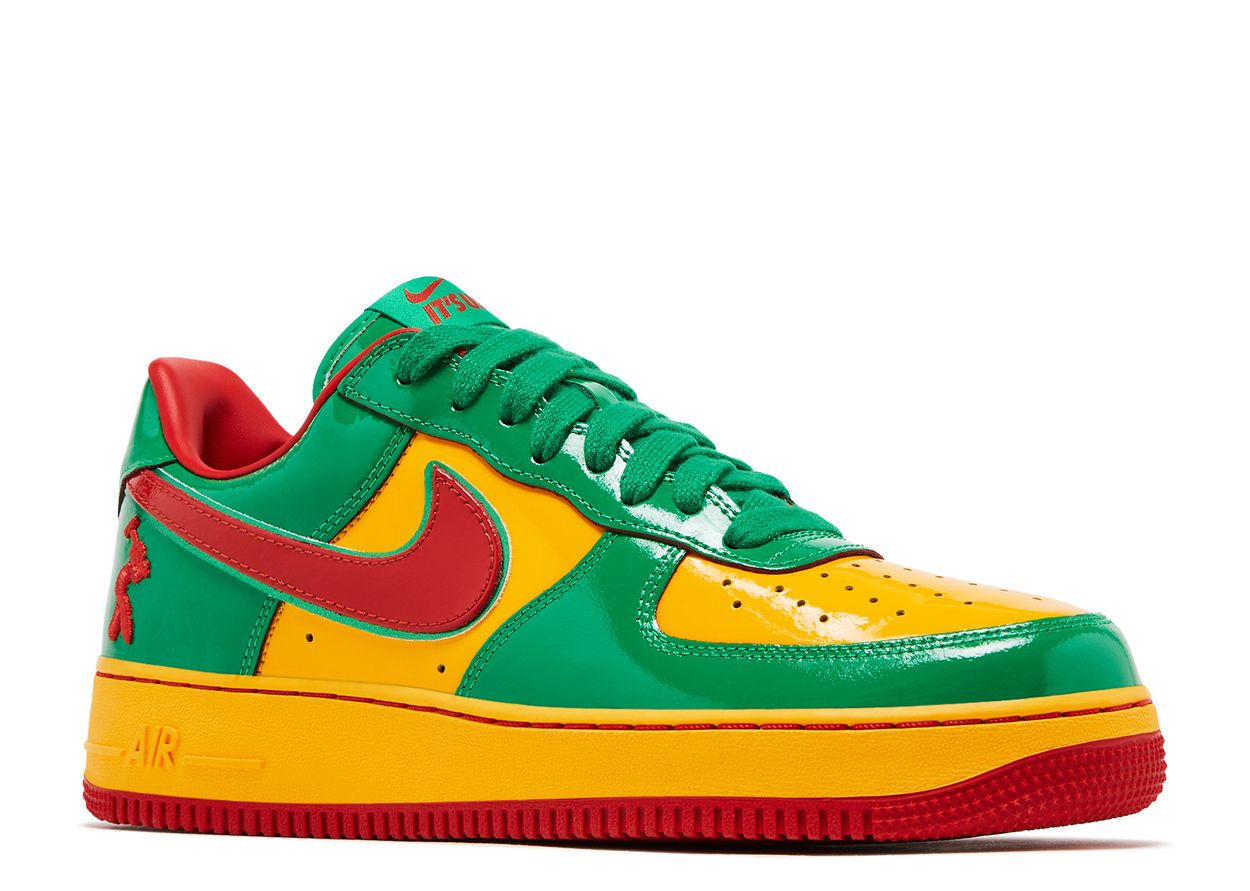 Nike Air Force 1 Low Lil Yachty Concrete Boys Lucky Green - beetsneakers