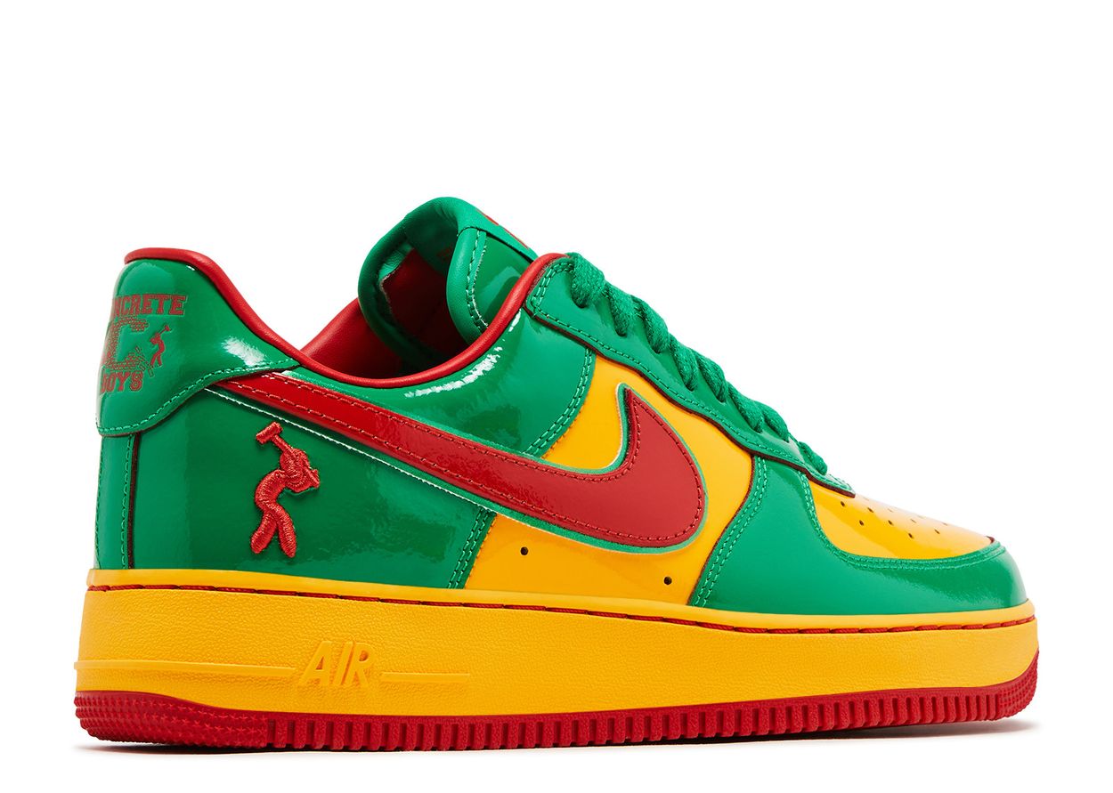 Nike Air Force 1 Low Lil Yachty Concrete Boys Lucky Green - beetsneakers