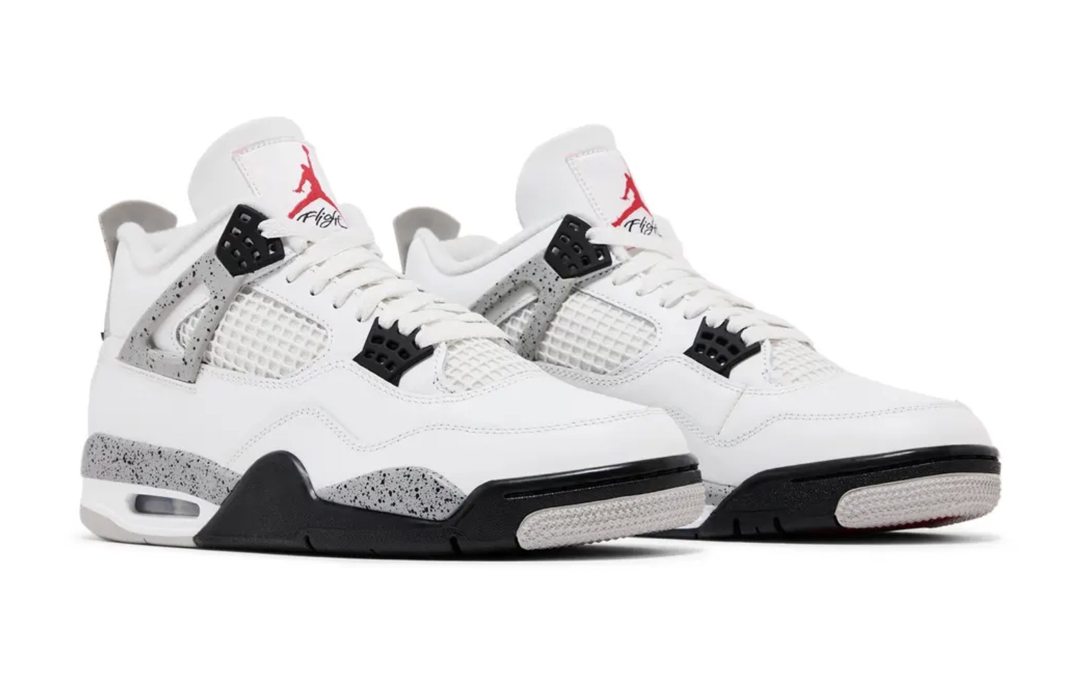 Jordan 4 Retro White Cement (2025) - beetsneakers