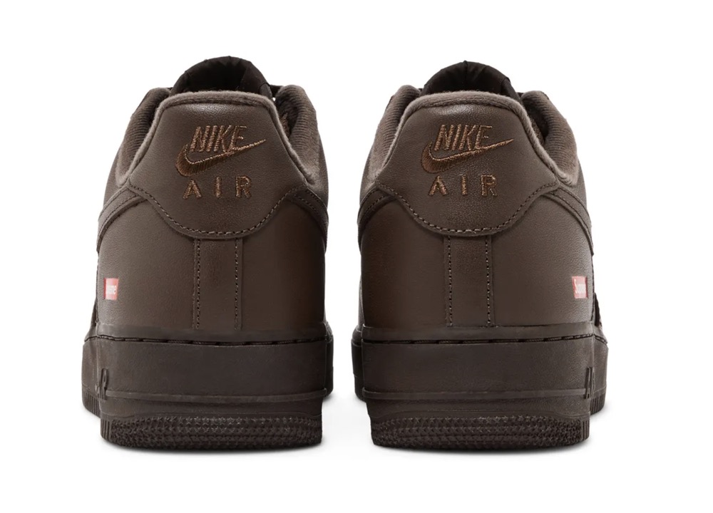 Supreme x Air Force 1 Low 'Box Logo - Baroque Brown' - beetsneakers