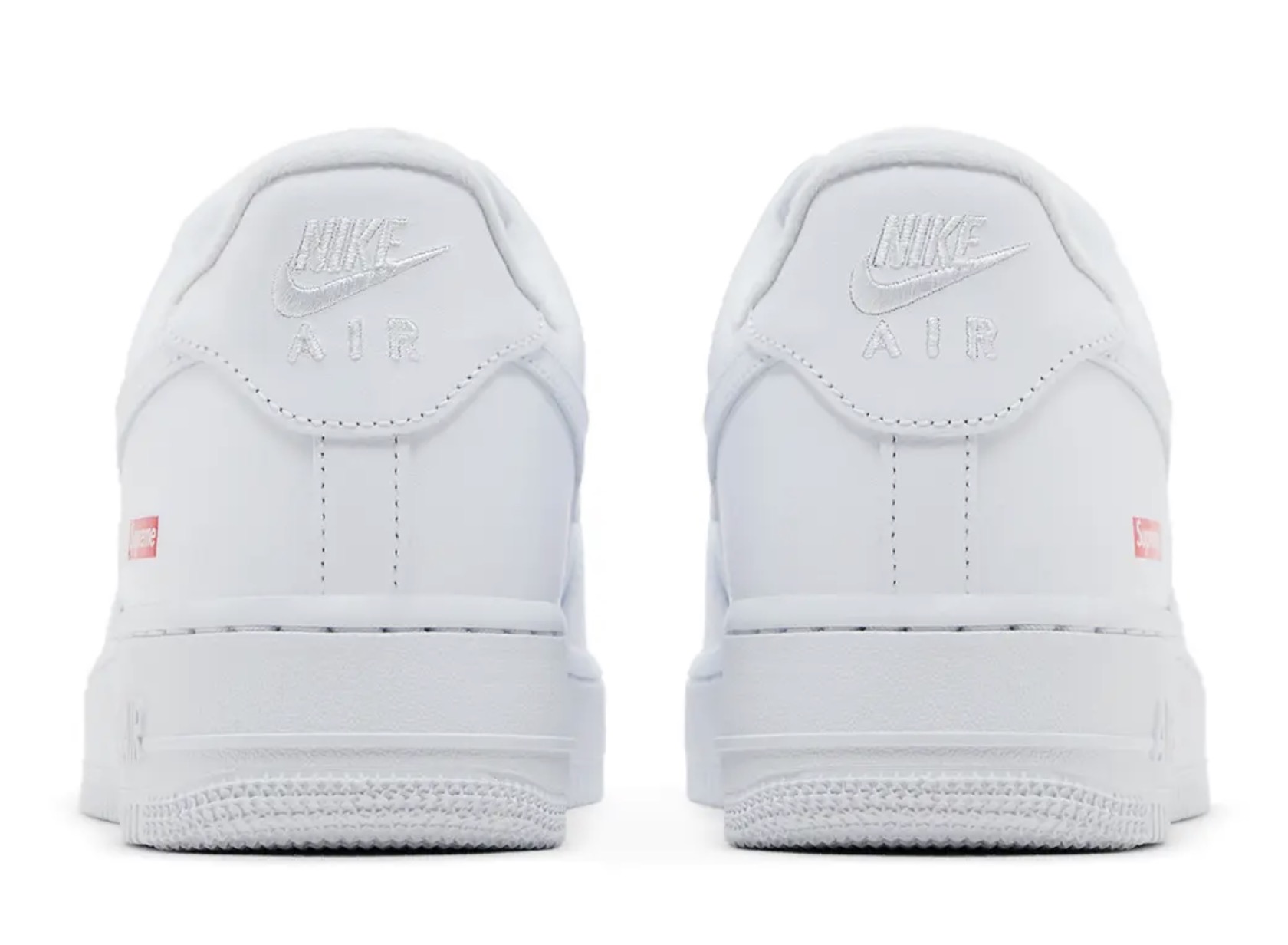 Supreme x Air Force 1 Low 'Box Logo - White' - beetsneakers