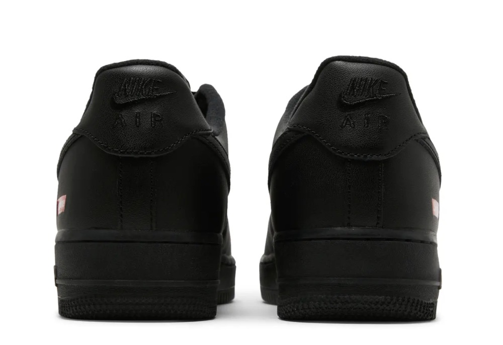 Supreme x Air Force 1 Low 'Box Logo - Black' - beetsneakers