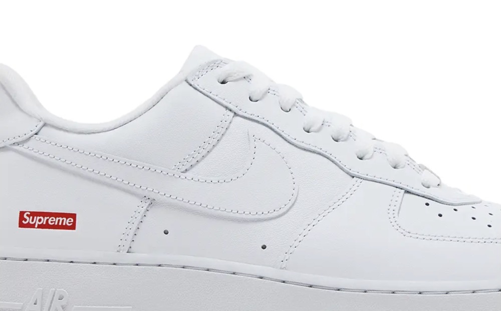 Supreme x Air Force 1 Low 'Box Logo - White' - beetsneakers