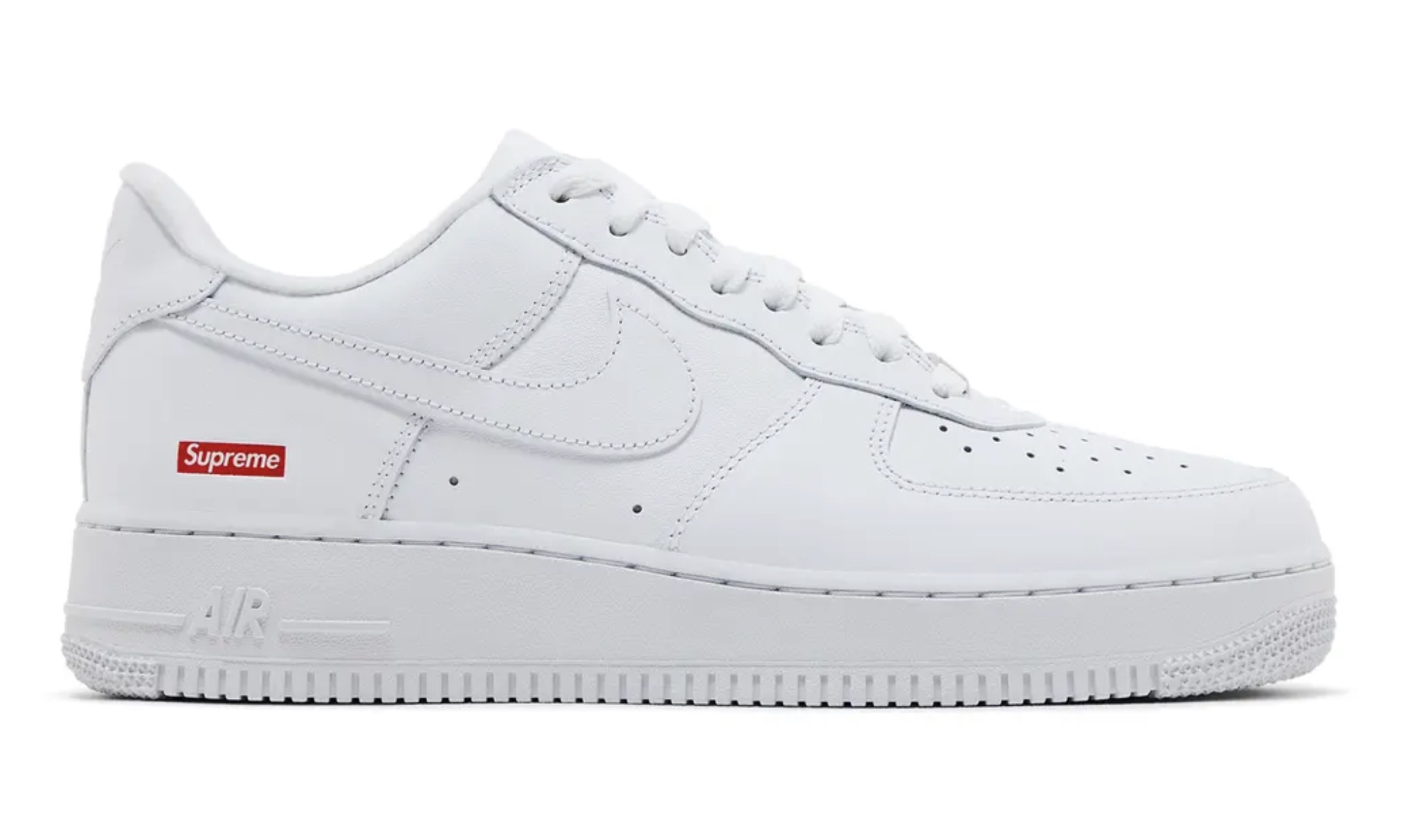 Supreme x Air Force 1 Low 'Box Logo - White' - beetsneakers