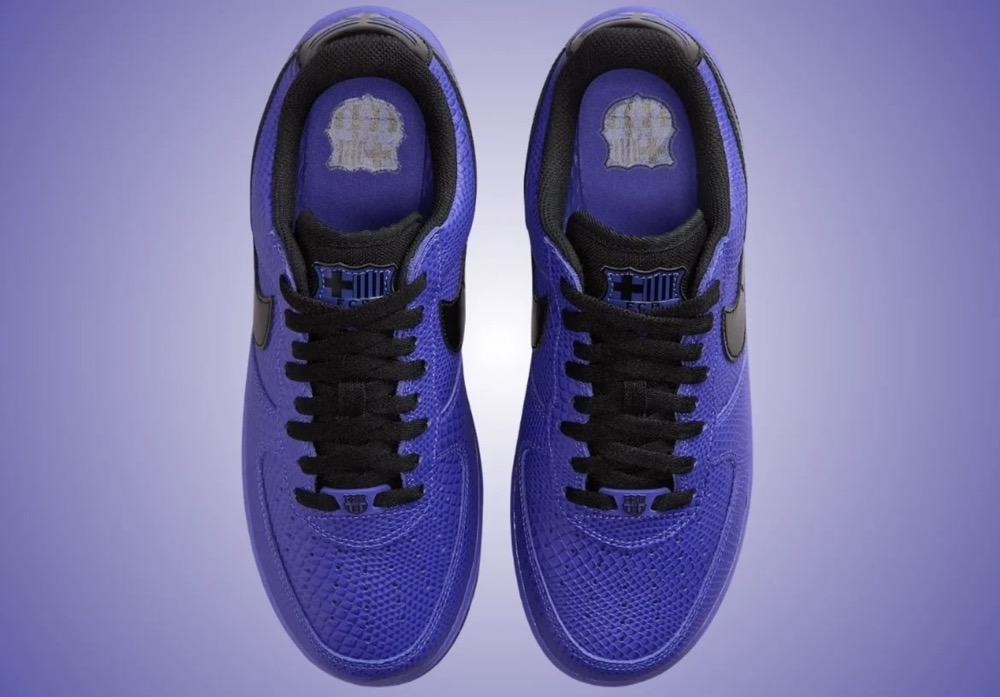 Kobe Bryant x FC Barcelona x Air Force 1 Low Protro 'Persian Violet' - beetsneakers