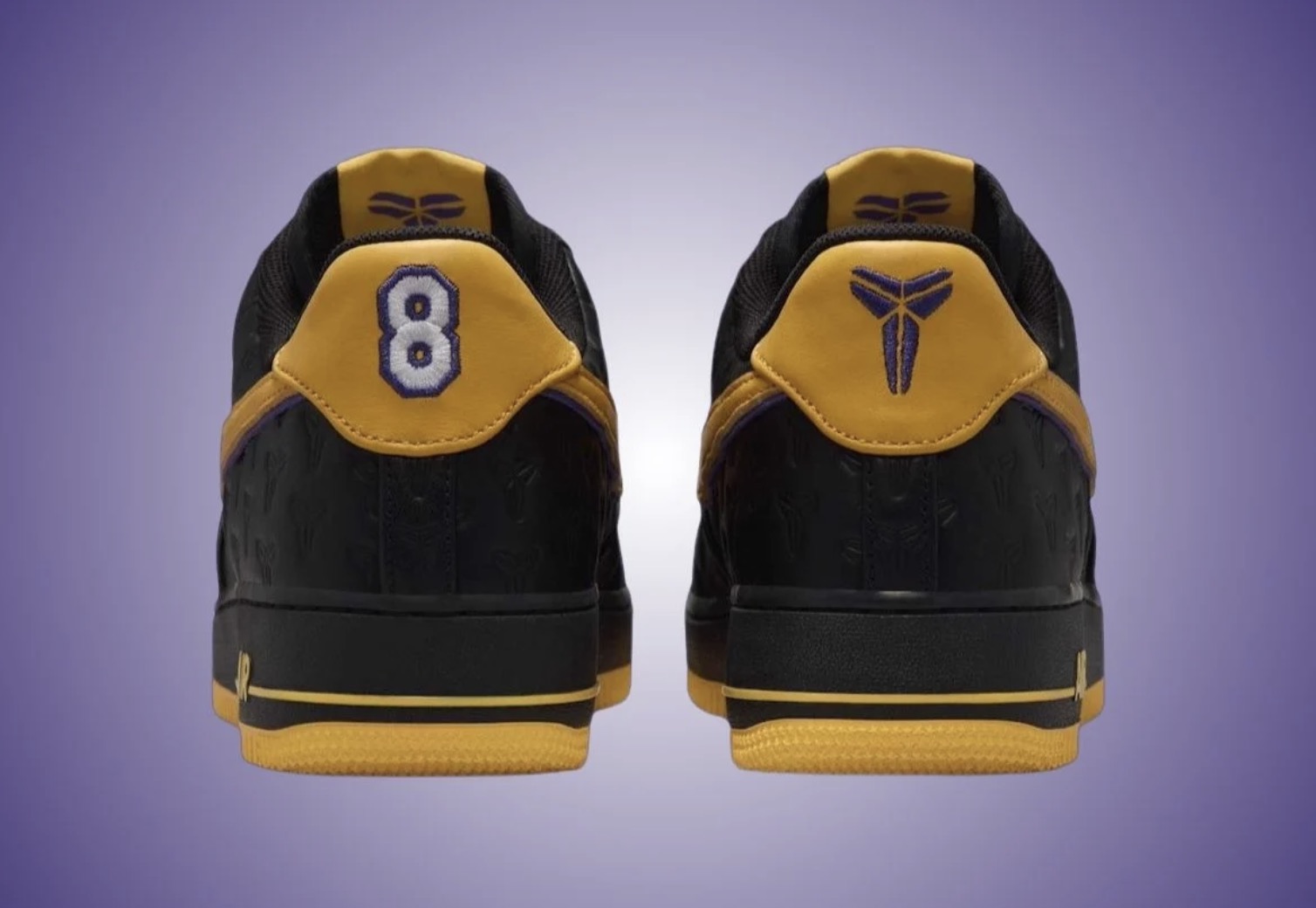 Kobe Bryant x Nike Air Force 1 Low 'Black Varsity Maize' - beetsneakers