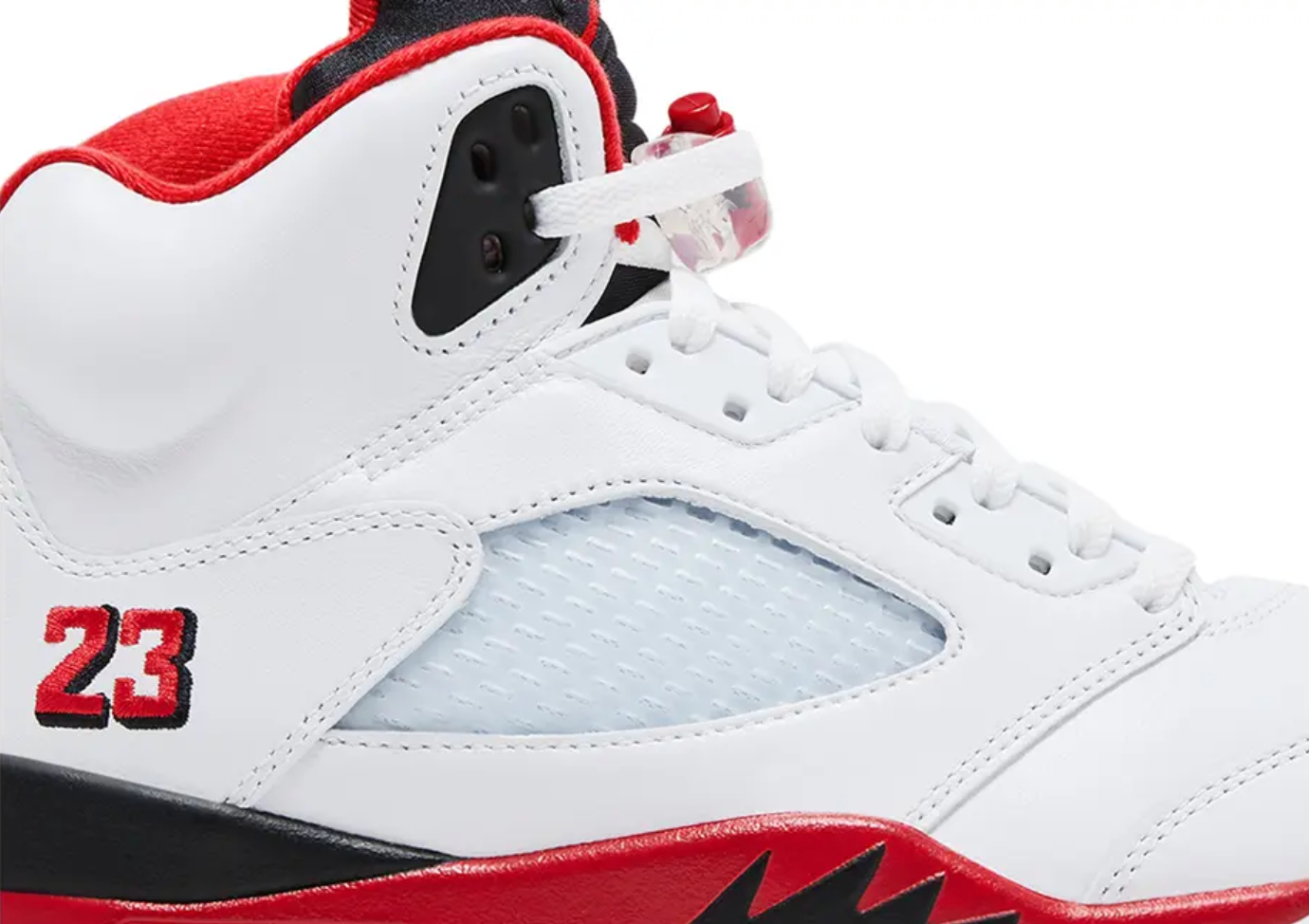 Jordan 5 Retro Fire Red Black Tongue (2025) - beetsneakers