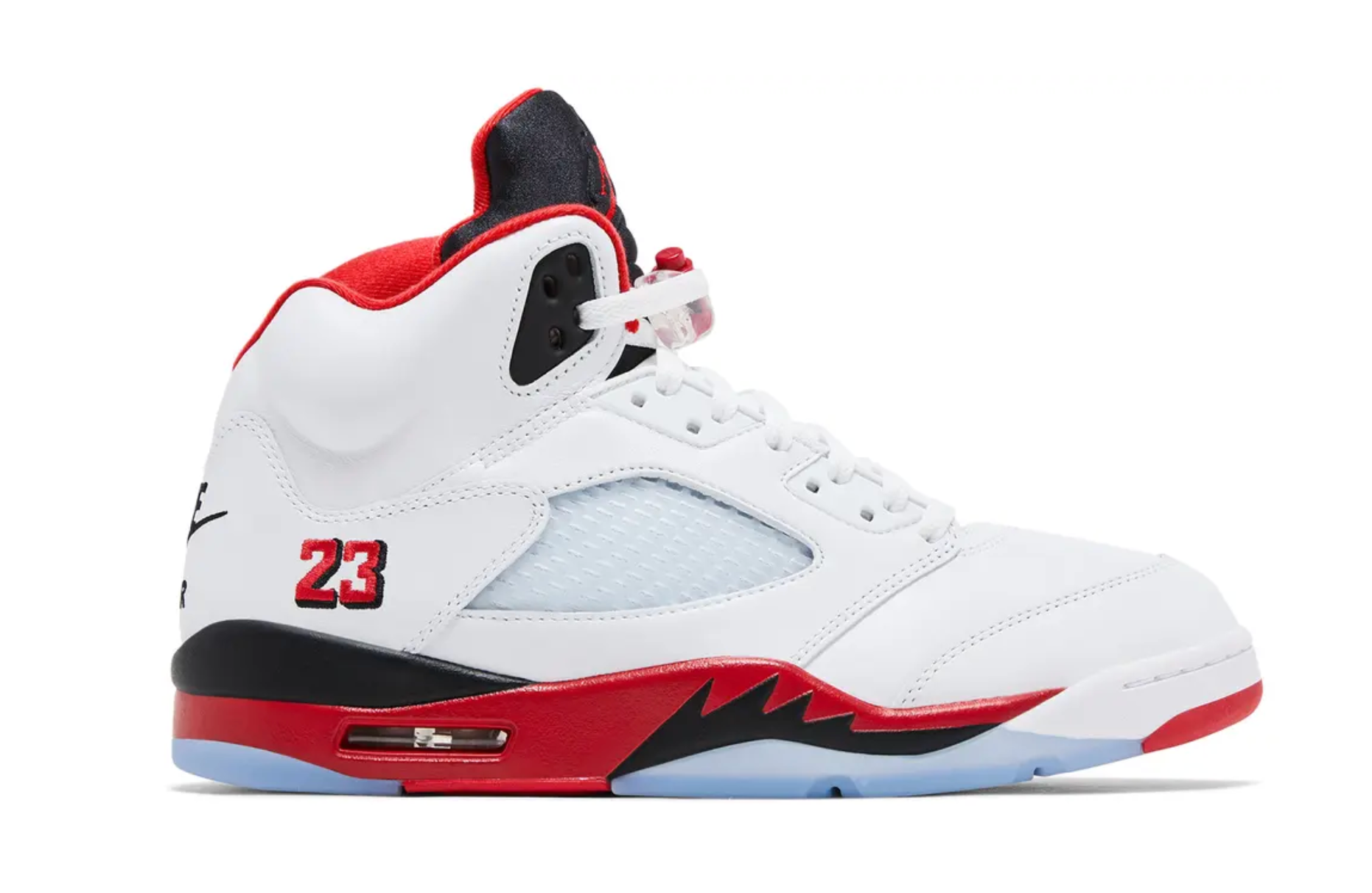 Jordan 5 Retro Fire Red Black Tongue (2025) - beetsneakers