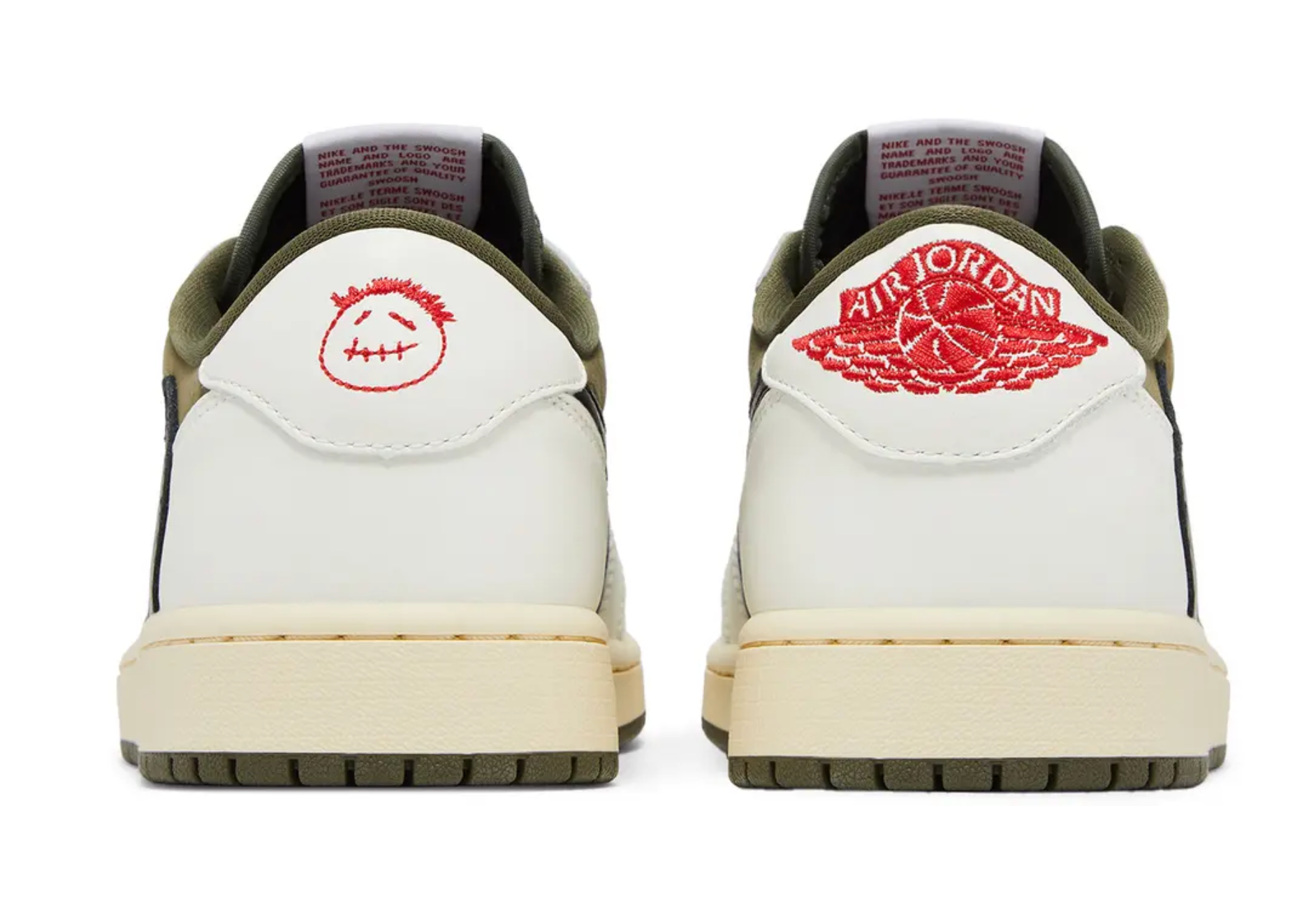 Travis Scott x Air Jordan 1 Retro Low OG SP Reverse Olive/Medium Olive - beetsneakers
