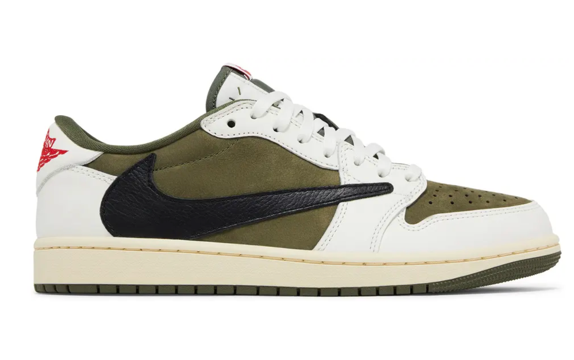 Travis Scott x Air Jordan 1 Retro Low OG SP Reverse Olive/Medium Olive - beetsneakers