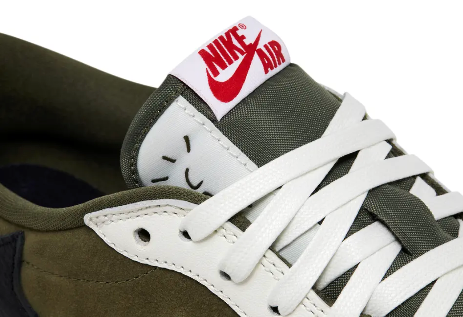 Travis Scott x Air Jordan 1 Retro Low OG SP Reverse Olive/Medium Olive - beetsneakers