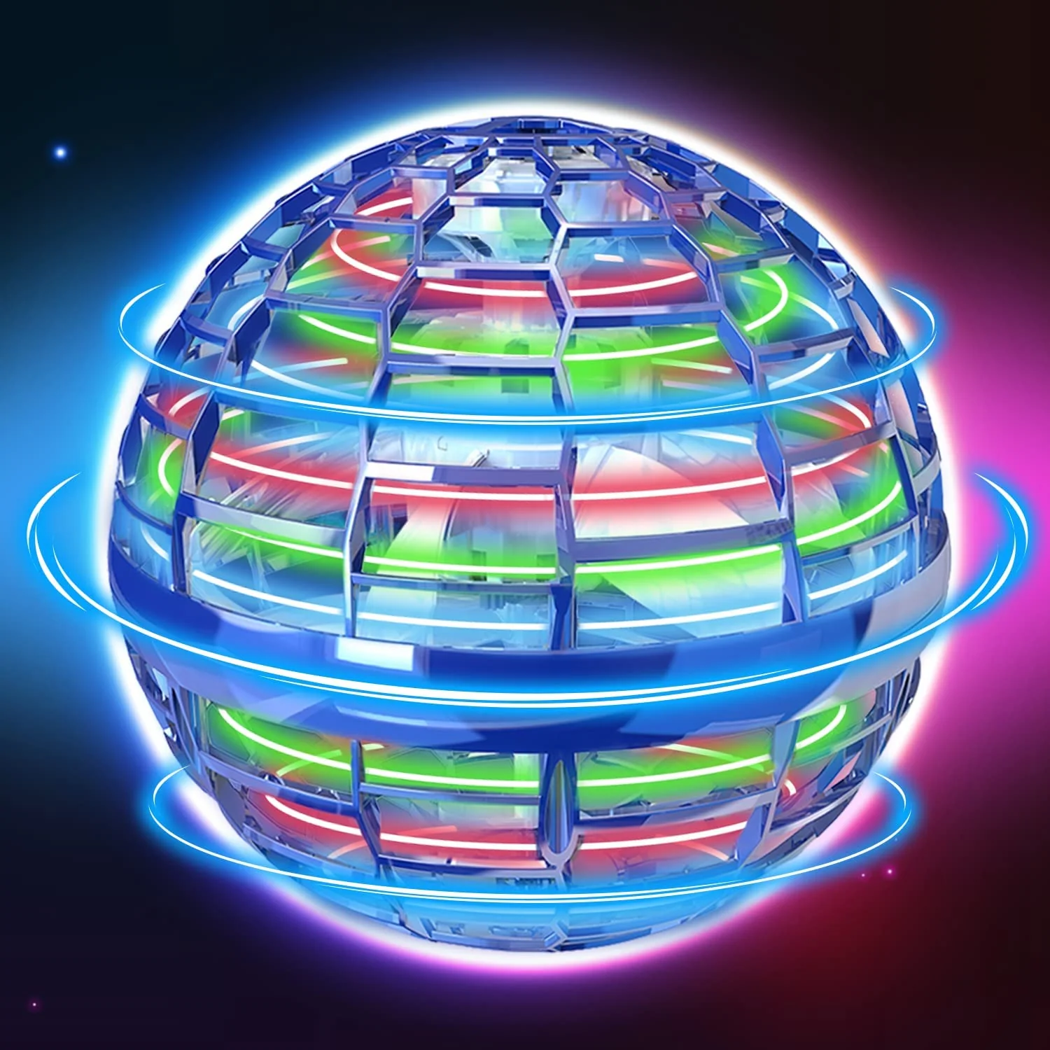 Flying Orb Ball Pro - 2022 Hover Fly Boomerang Mini Drone Spinner Hoverball