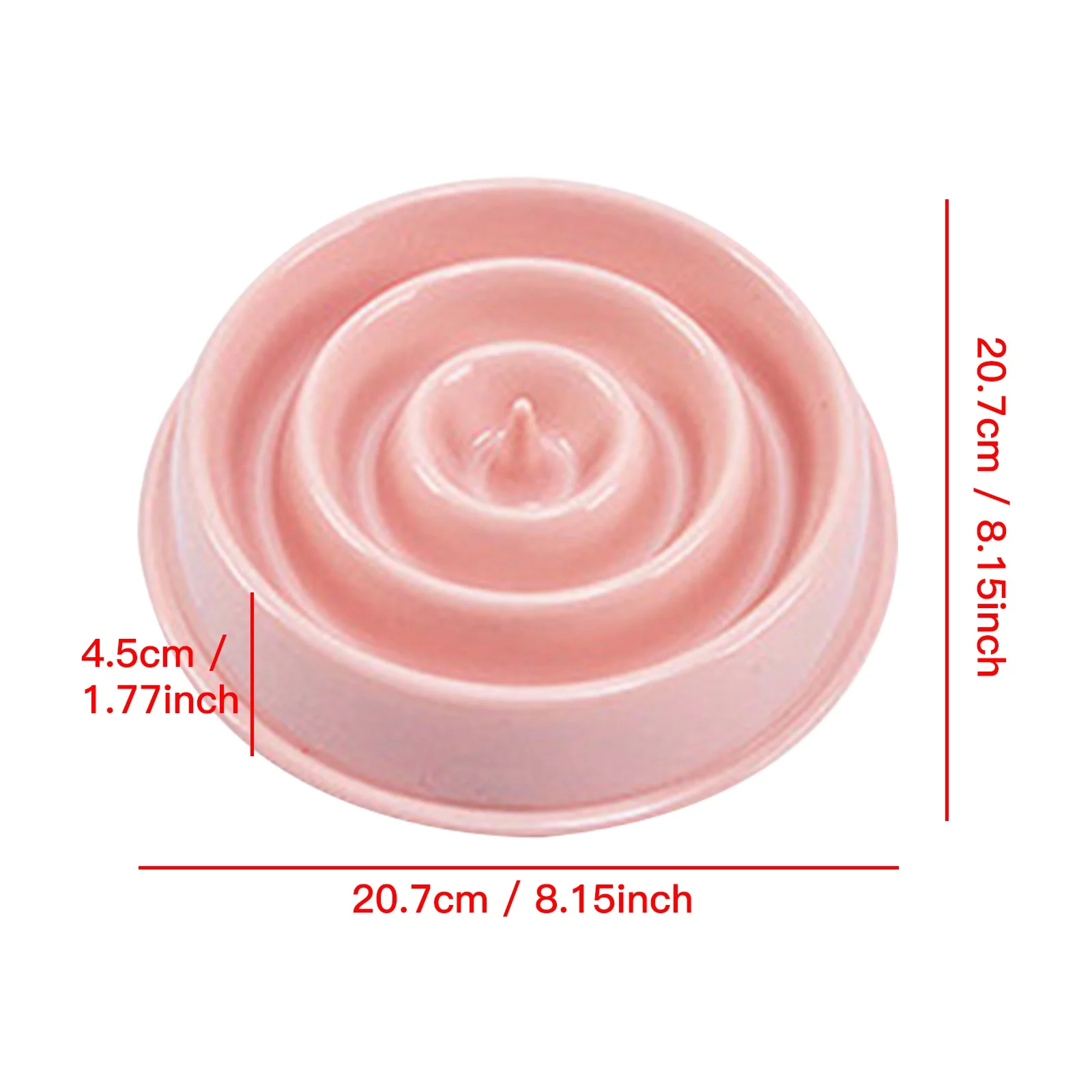 Pet Supplies Pet Dogs Cat Food Bowl Chokes Prevention Slow Food Dog Bowl