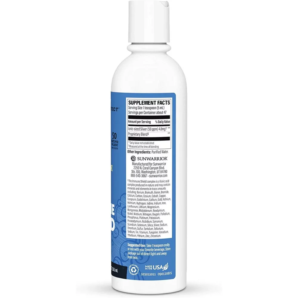 Sunwarrior Fulvic Mineral Complex | Silver Strength Supplement, 8 fl oz