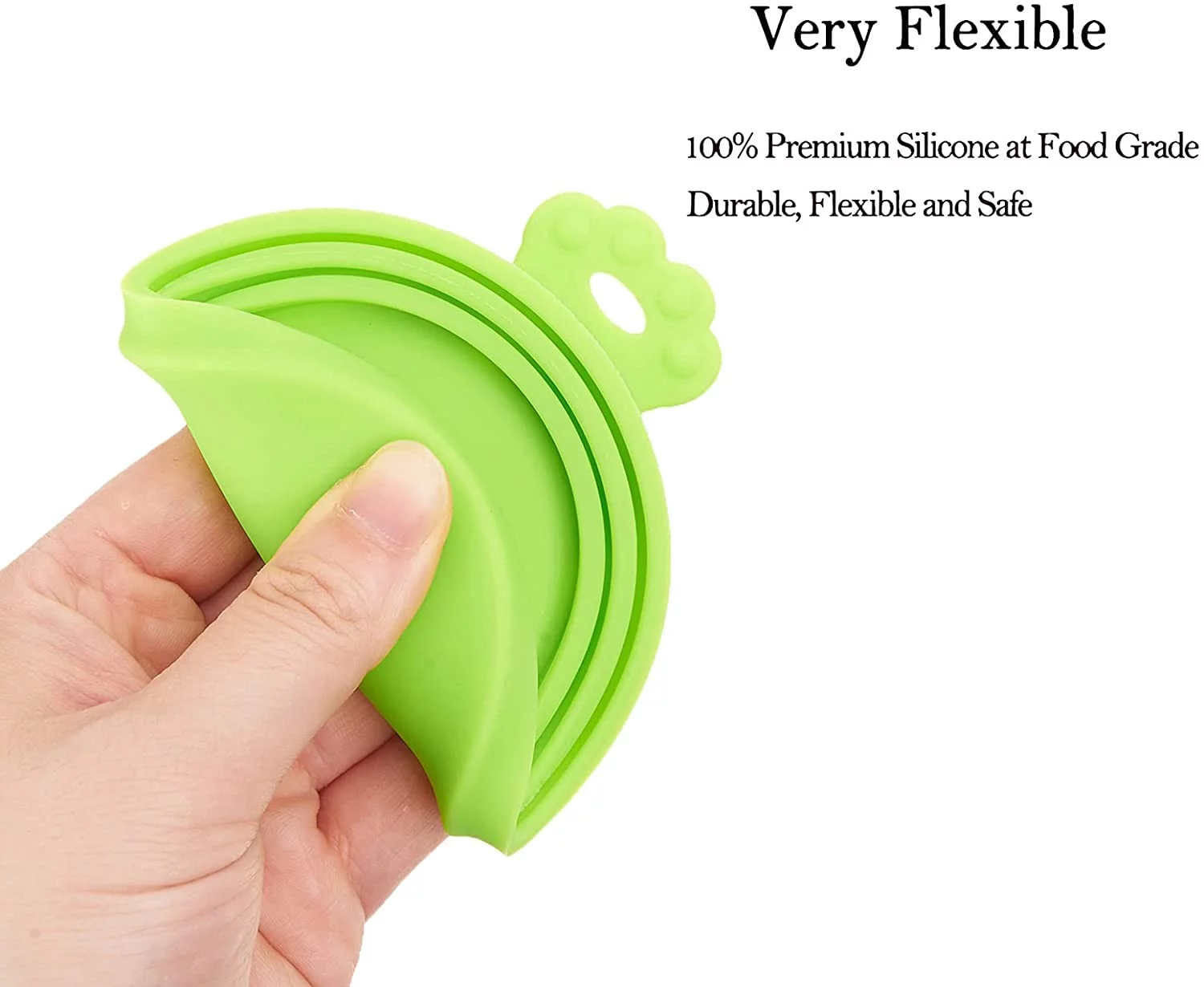 PetBonus Silicone Pet Can Lids, Dog Cat Food Can Cover, Universal Size Can Tops, 1 fit 3 Standard Size Food Cans, BPA Free Dishwasher Safe, 2 Pack