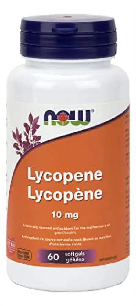 Lycopene - 10 mg - Tomato Extract Antioxidant - 60 softgels - ZIN: ...