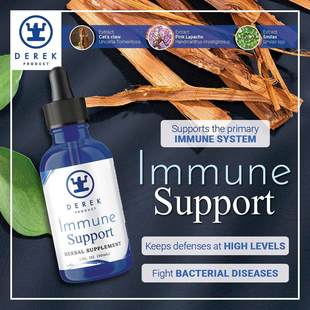 Derek Product Heart Health Immune Support Essential Oil Blend | 30 ml - Boosts Immunity, Unisex
