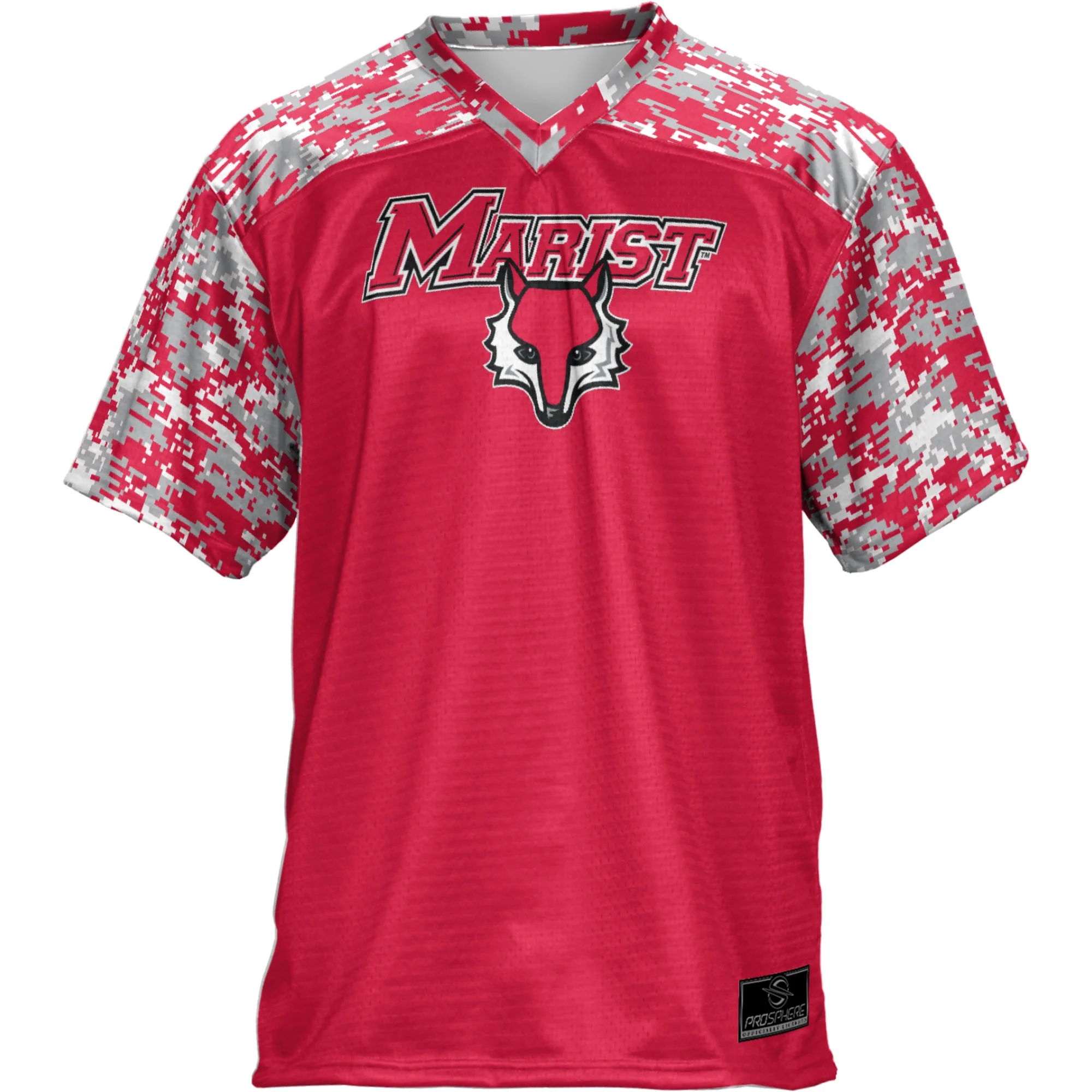 Youth ProSphere Red Marist Red Foxes Football Jersey