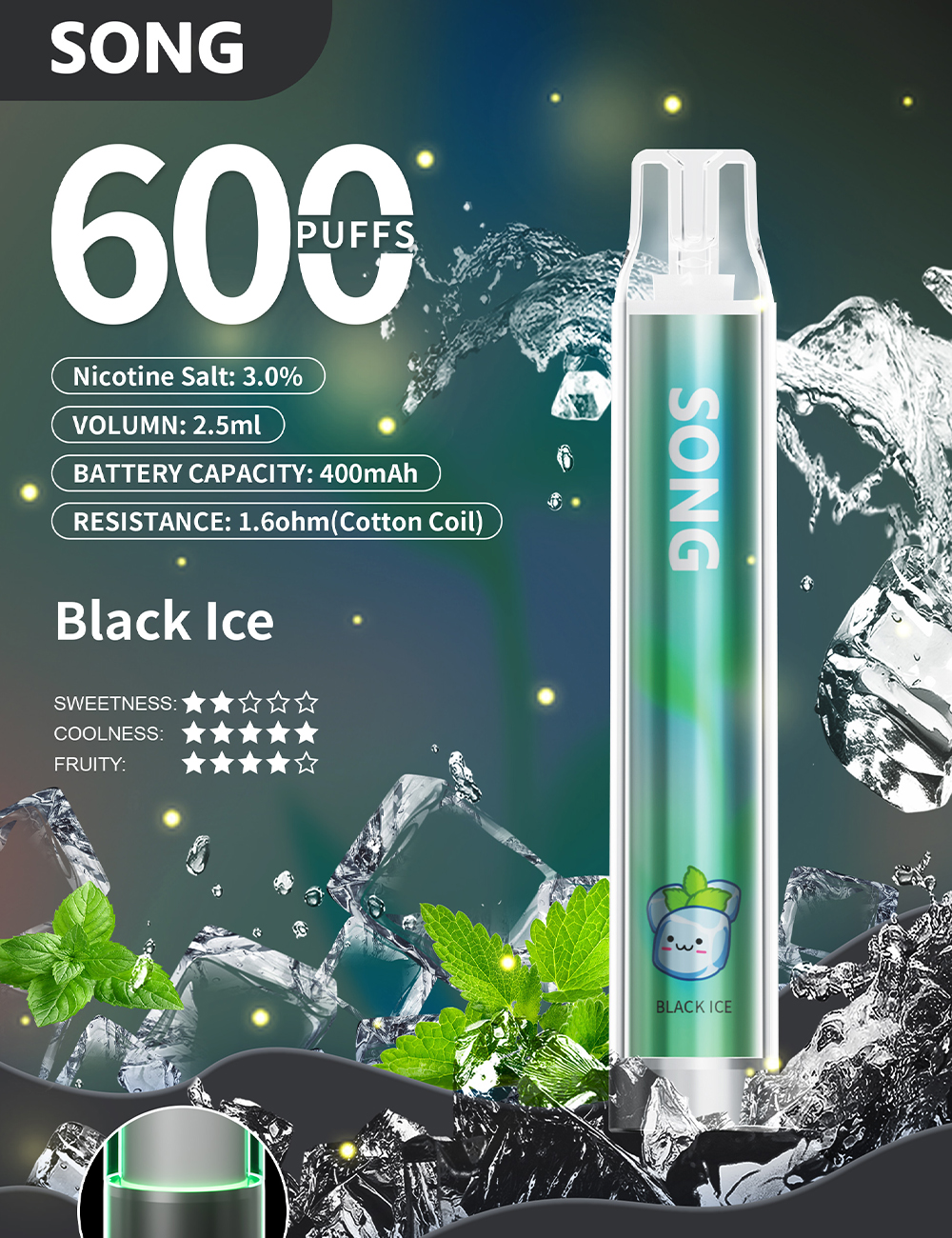 Disposable e-cigarette Firefly Series A02